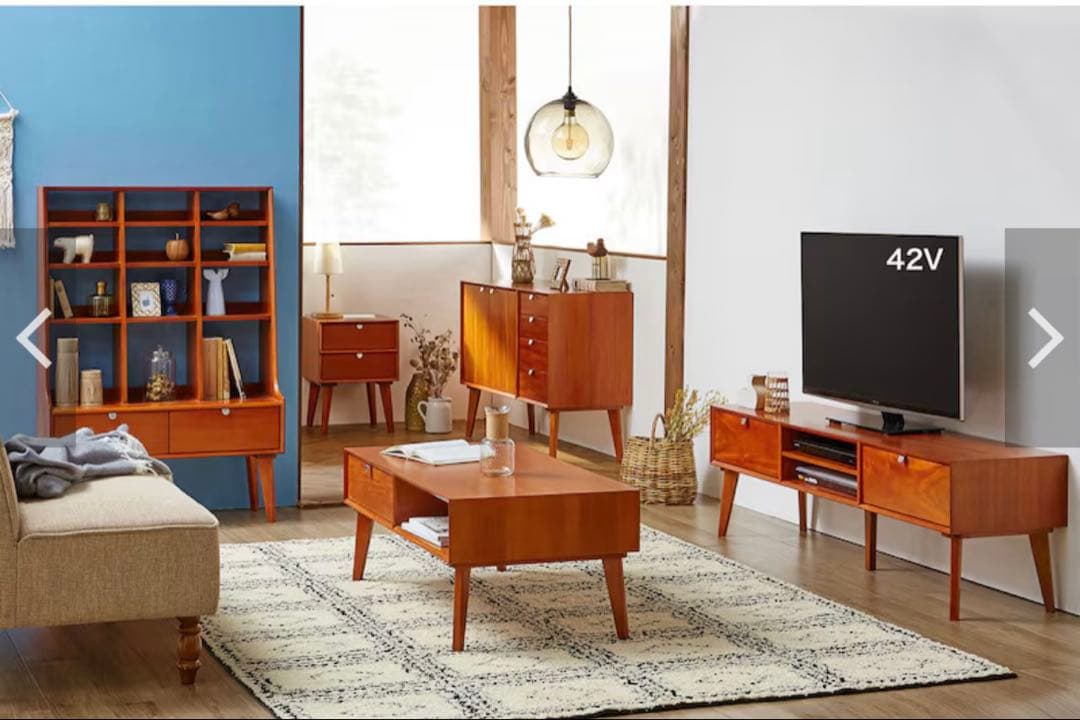 北欧ヴィンテージ調テレビ台 幅150cm