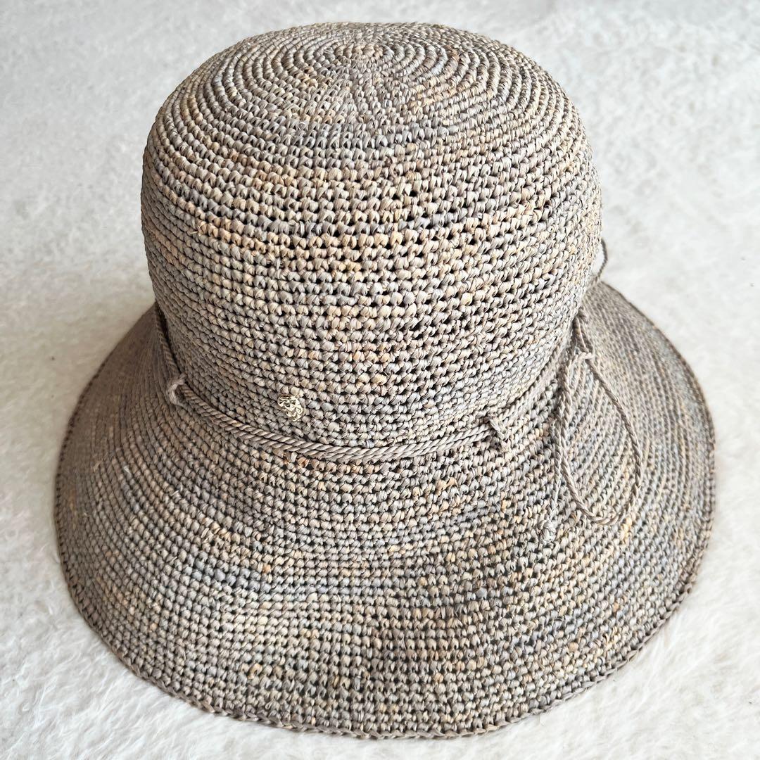 未使用級✨ヘレンカミンスキー プロバンス10 ラフィアハット 麦わら帽子