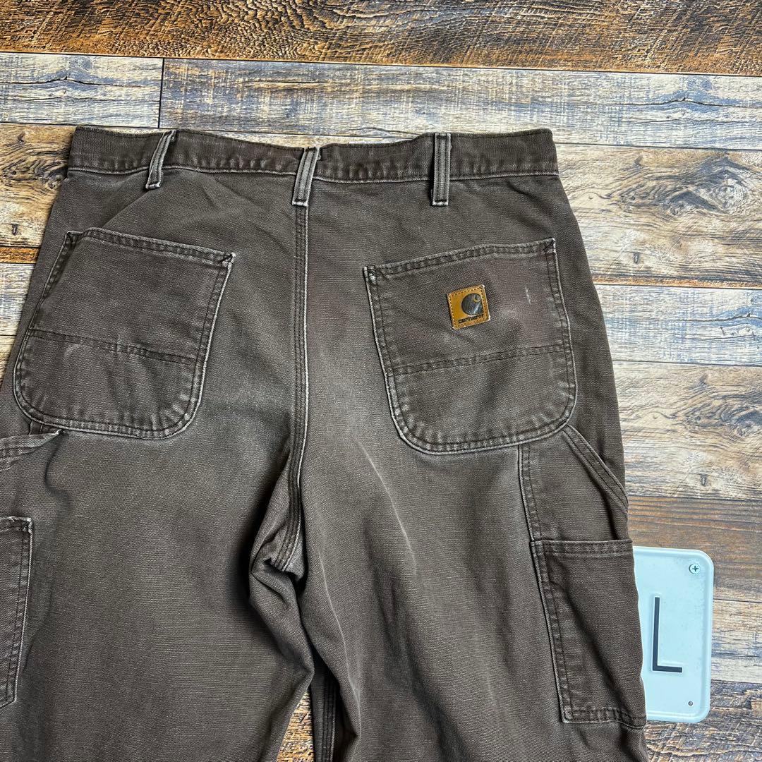 M*N様 Carhartt ペインターパンツ ダック地 フェード ブラウン系 W
