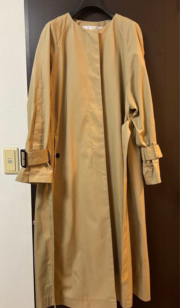 ADORE アドーア コンパクトコットンノーカラーコート