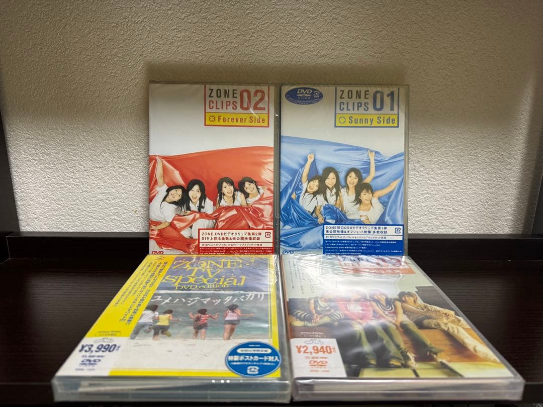 新品未開封 ZONE CLIPS 01 02 03 TV special DVD