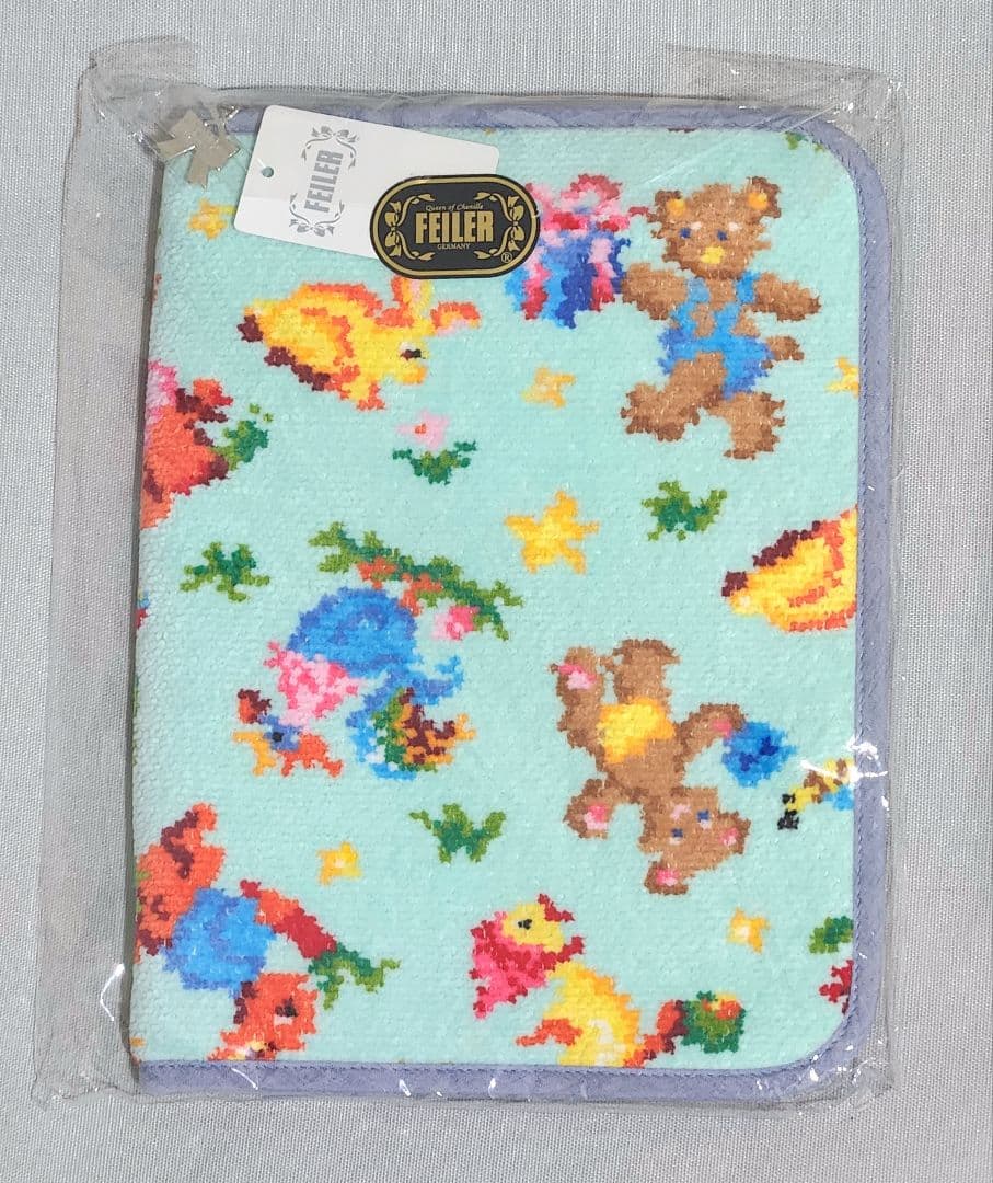 【新品未使用未開封】FEILERフェイラー 母子手帳ケースマルチケースブルー系