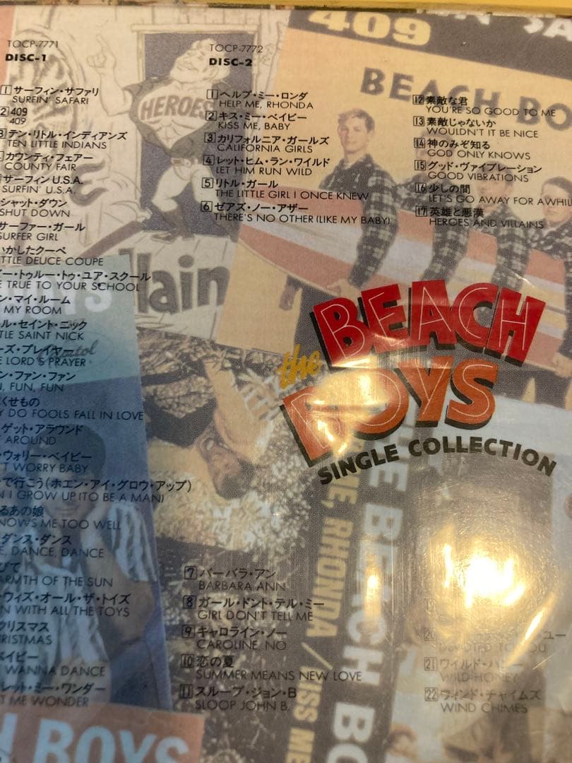 新品未開封◼️ビーチ・ボーイズ／シングル・コレクション