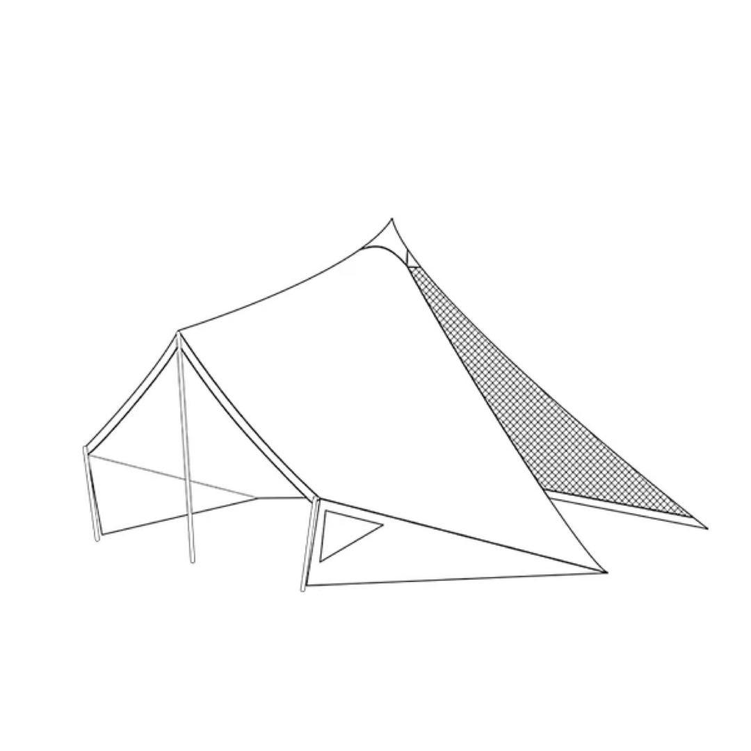 サバティカル モーニンググローリー シンセティック スキン（アウターテント）