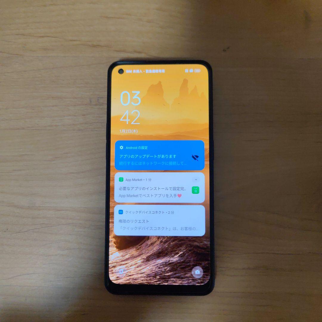 スマートフォン本体 oppo reno7a