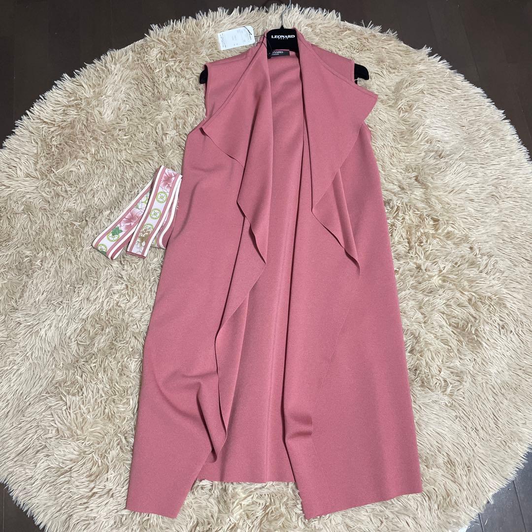 レオナール★ジレコート&チュニックのセット♪タグ付き新品