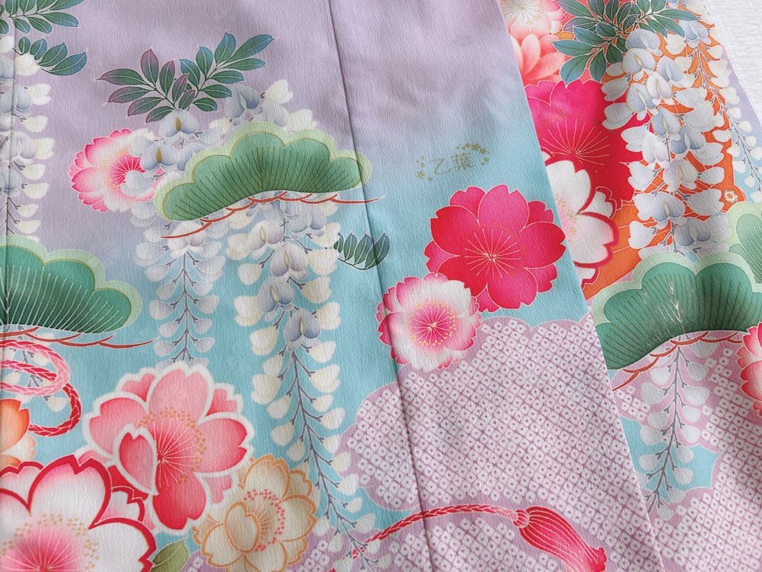 七五三 7歳着物セット 薄紫色 乙葉