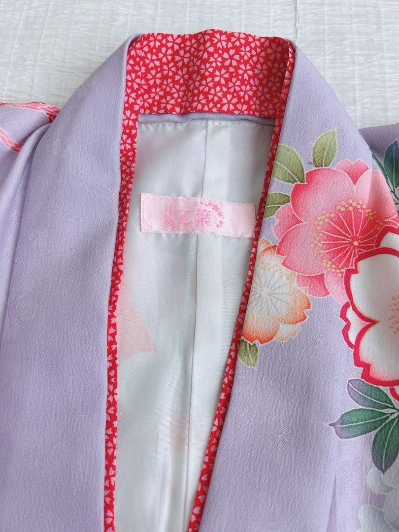 七五三 7歳着物セット 薄紫色 乙葉