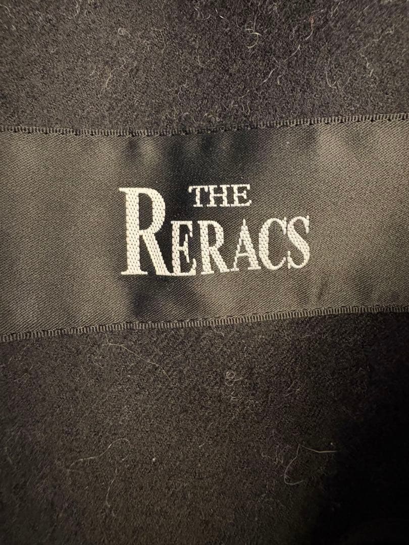 THE RERACS チェスターコート グレー系チェック