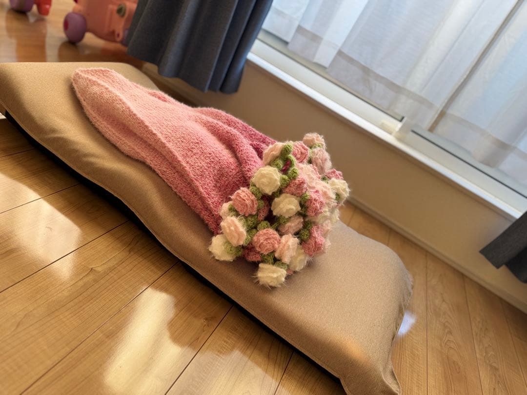 「ミーママさん専用」花束ブランケット150cm(12月6日までに)