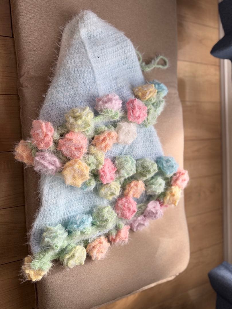 「Liruさん専用」花束ブランケット100cm+ 90cm(12月15日まで)