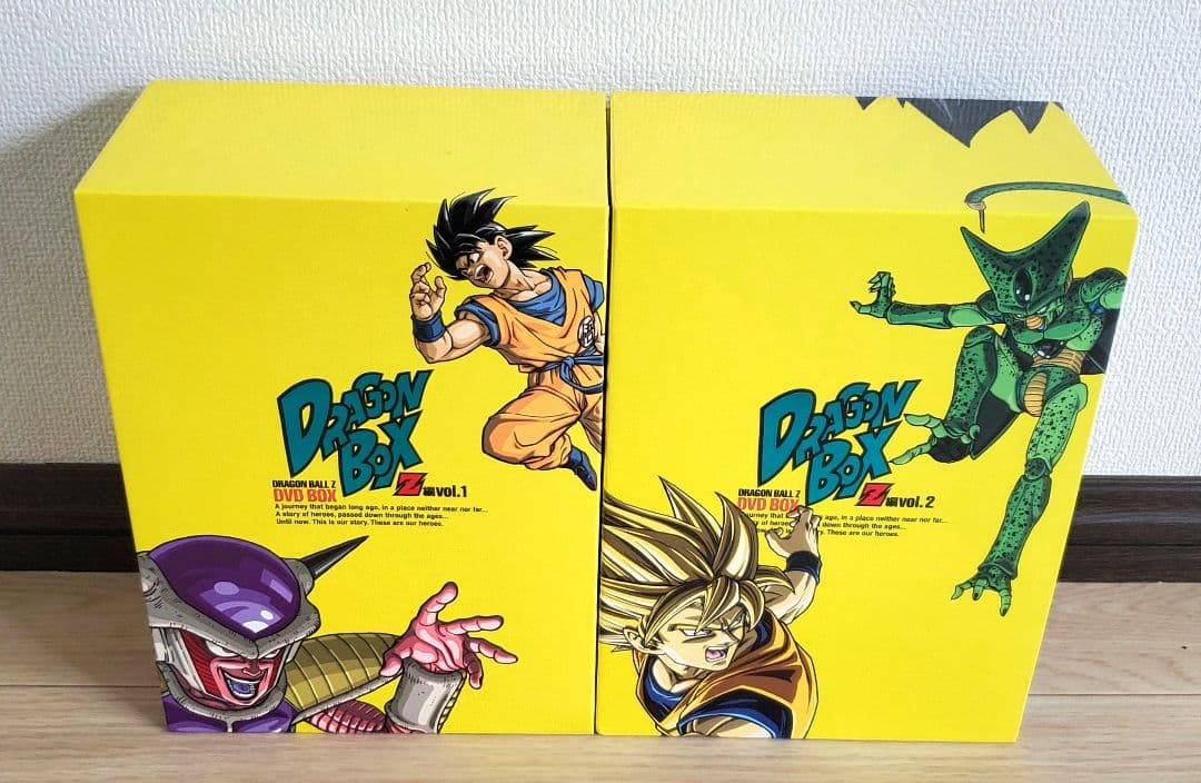 と*と様 ドラゴンボール Z DVD BOX VOL1 & 2 セット フィギュ