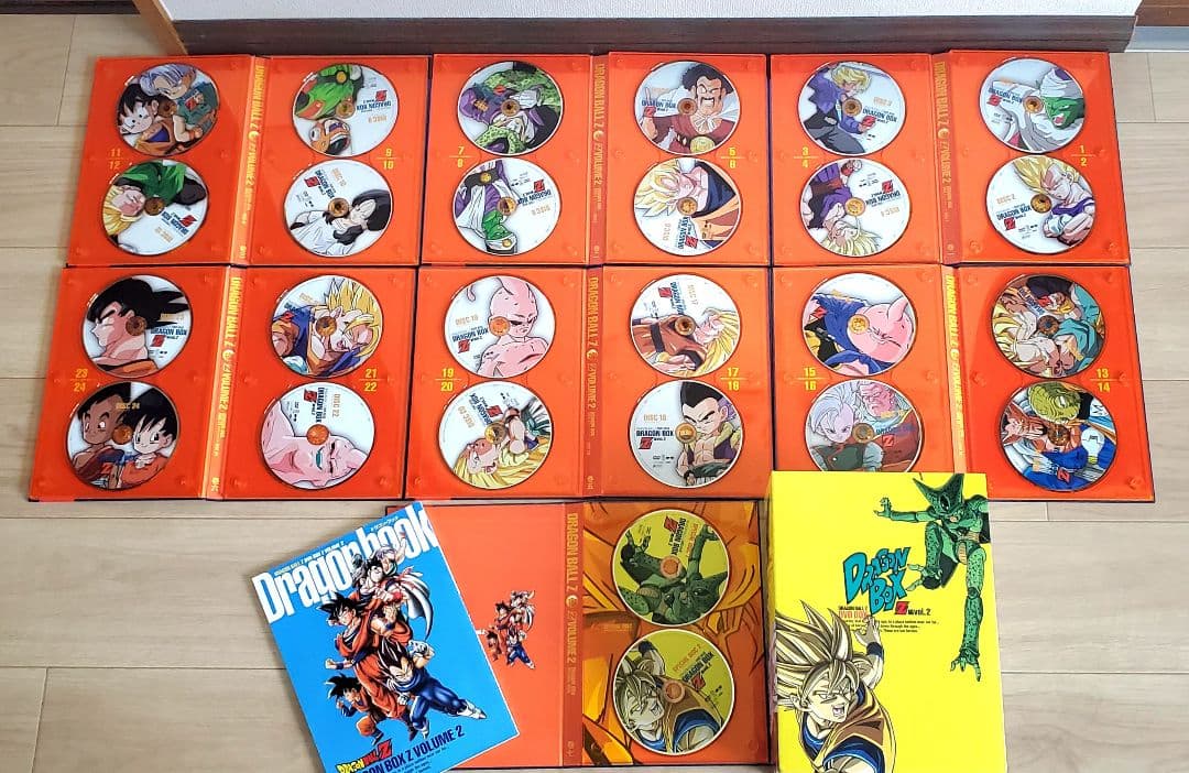 と*と様 ドラゴンボール Z DVD BOX VOL1 & 2 セット フィギュ