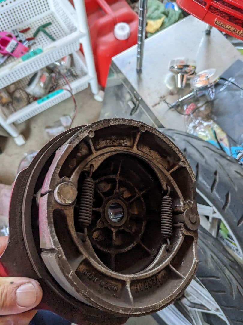 GS400 GSX400E　 星キャス　ドラムパネル 　スプロケタワーセット