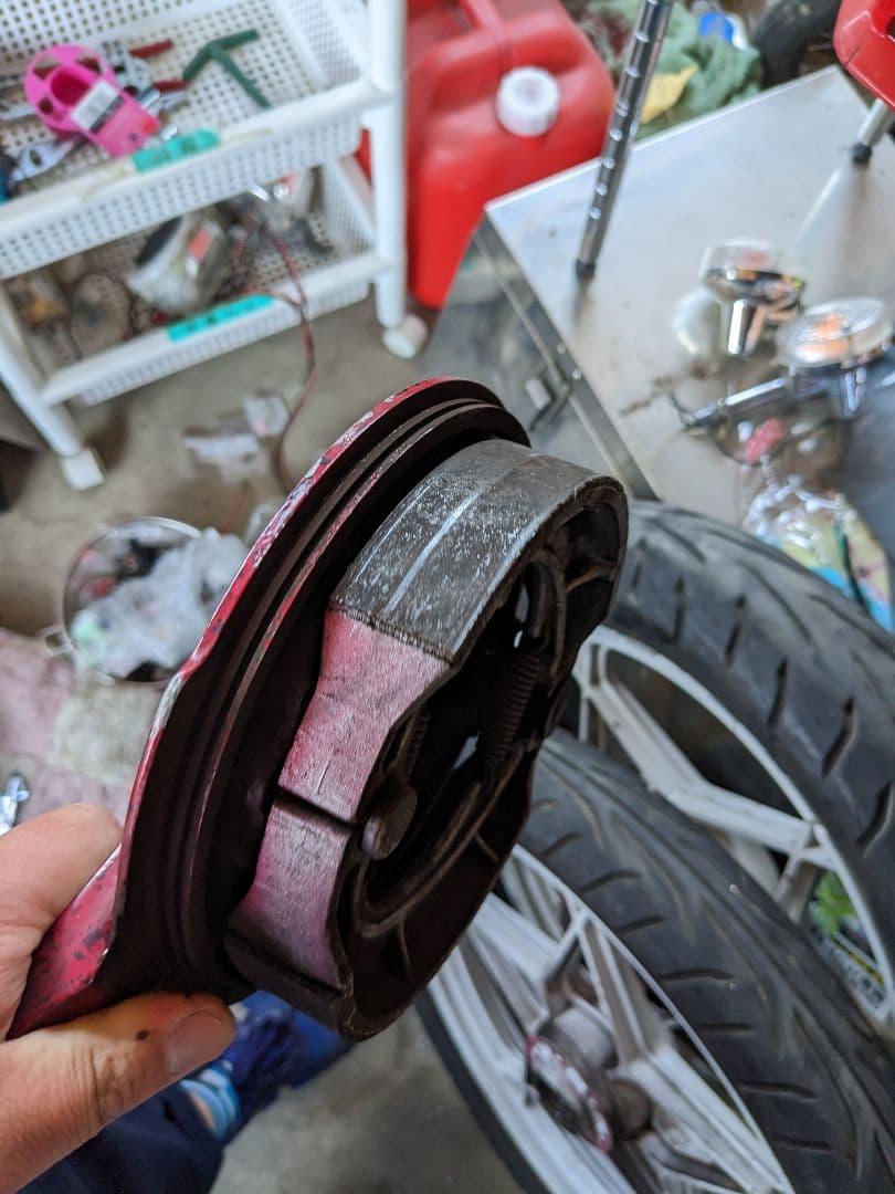 GS400 GSX400E　 星キャス　ドラムパネル 　スプロケタワーセット