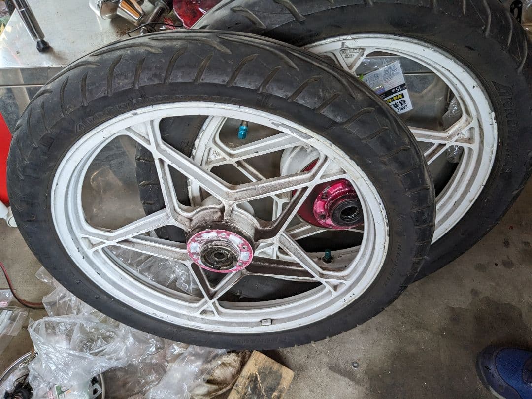 GS400 GSX400E　 星キャス　ドラムパネル 　スプロケタワーセット