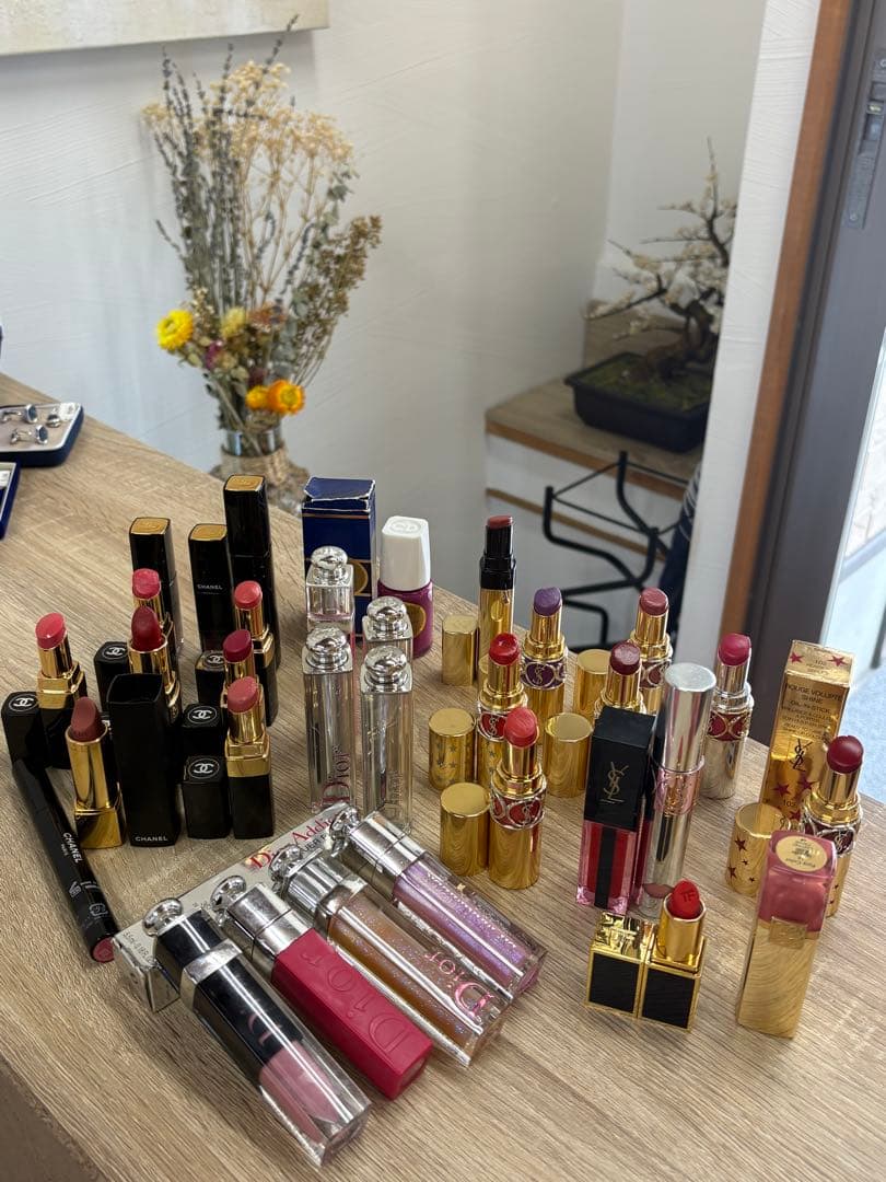 シャネル　ディオール　YSL デコパス　リップ　リップグロス　まとめ大量