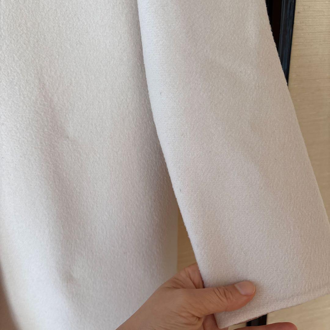 Theory ホワイト ロングコート