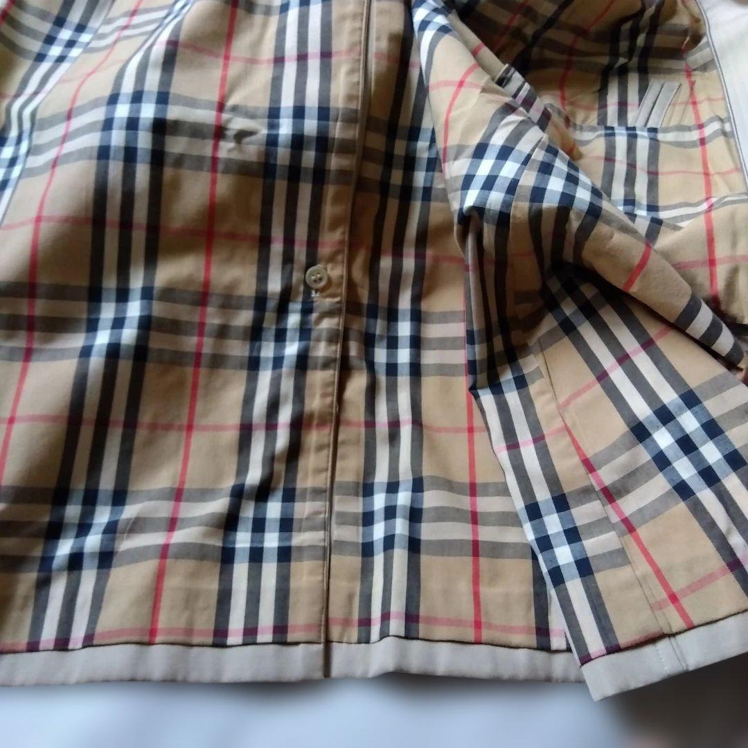 バーバリー　Burberry ベージュ ステンカラーコート　9号　ライナー無し