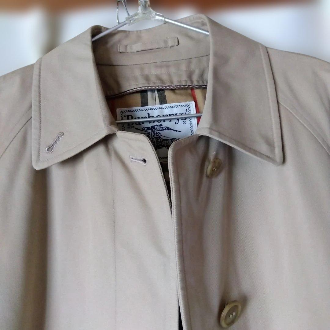 バーバリー　Burberry ベージュ ステンカラーコート　9号　ライナー無し