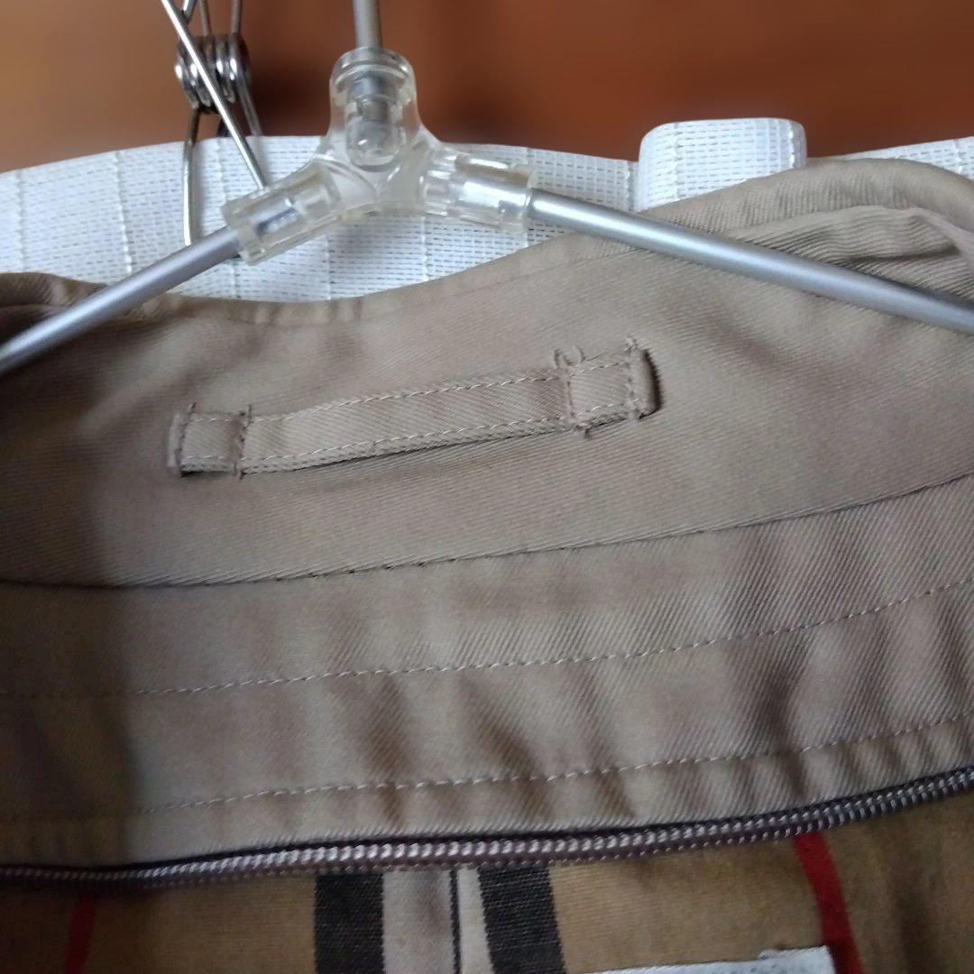 バーバリー　Burberry ベージュ ステンカラーコート　9号　ライナー無し