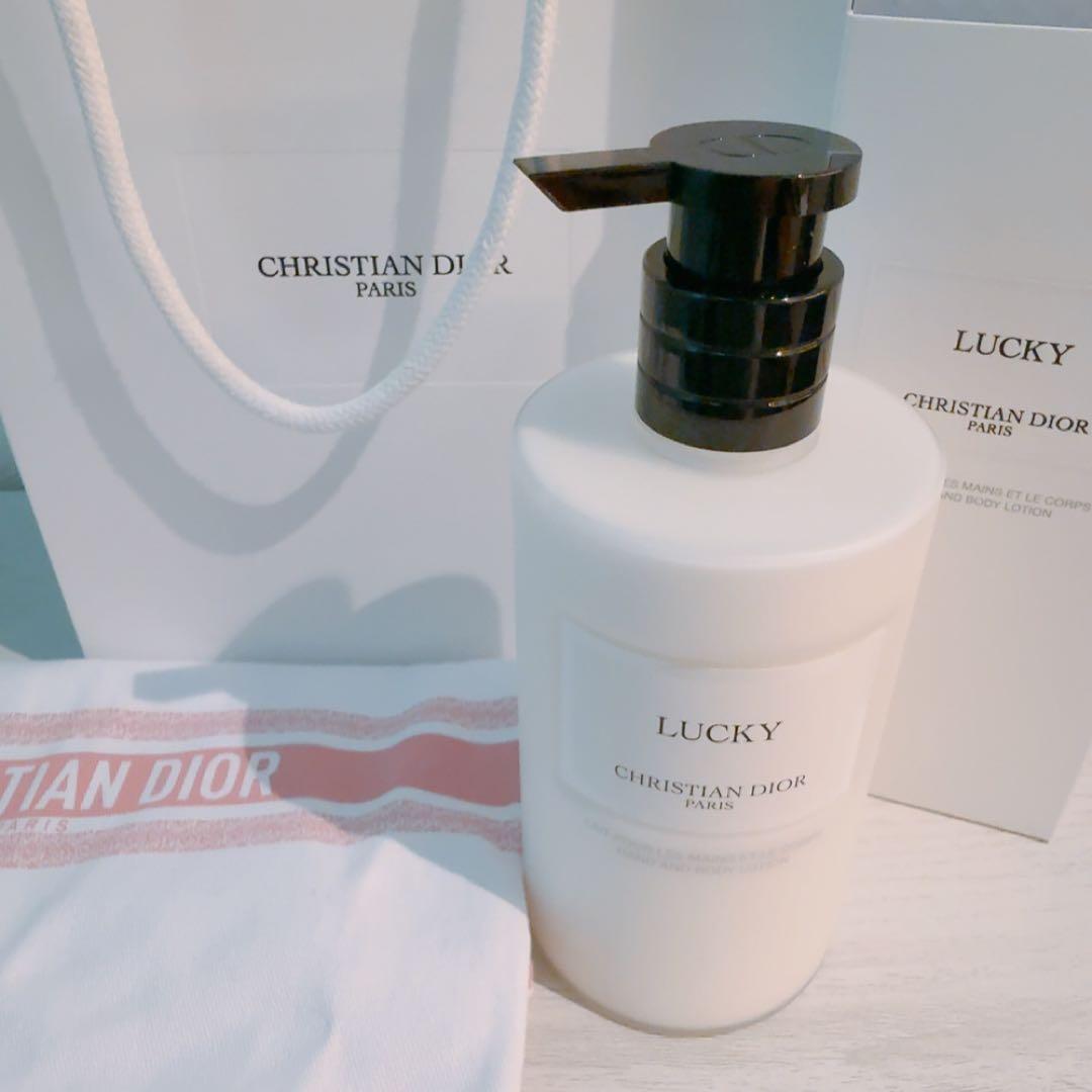 【新品】LUCKY ハンド＆ボディローション DIOR ミニ香水 JASMIN