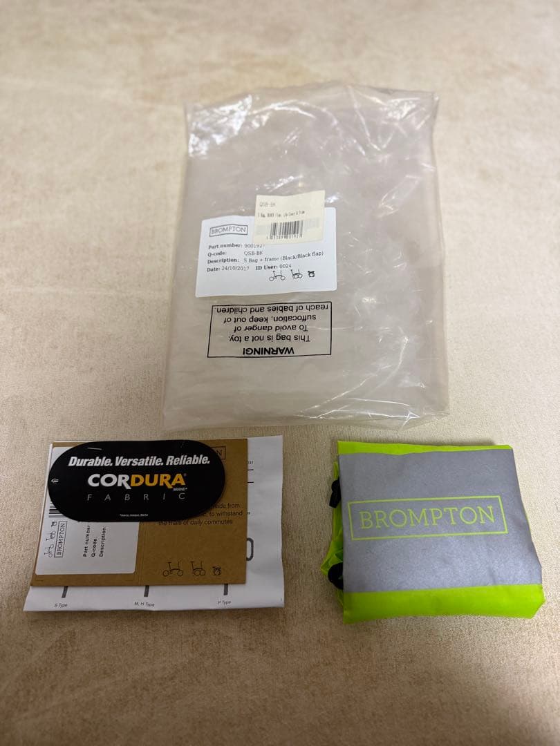 【奇跡のデッドストック】BROMPTON 純正 S Bag 2017年最終型美品