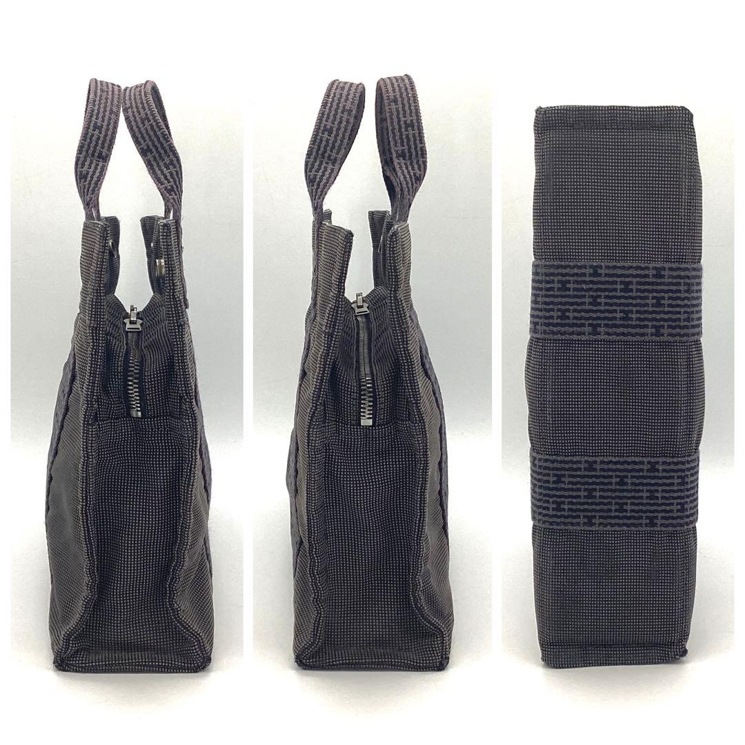 エルメス　エールラインPMトートバッグ　メンズ　レディース　男性　女性　ナイロン