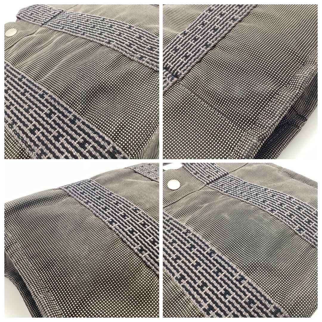 エルメス　エールラインPMトートバッグ　メンズ　レディース　男性　女性　ナイロン