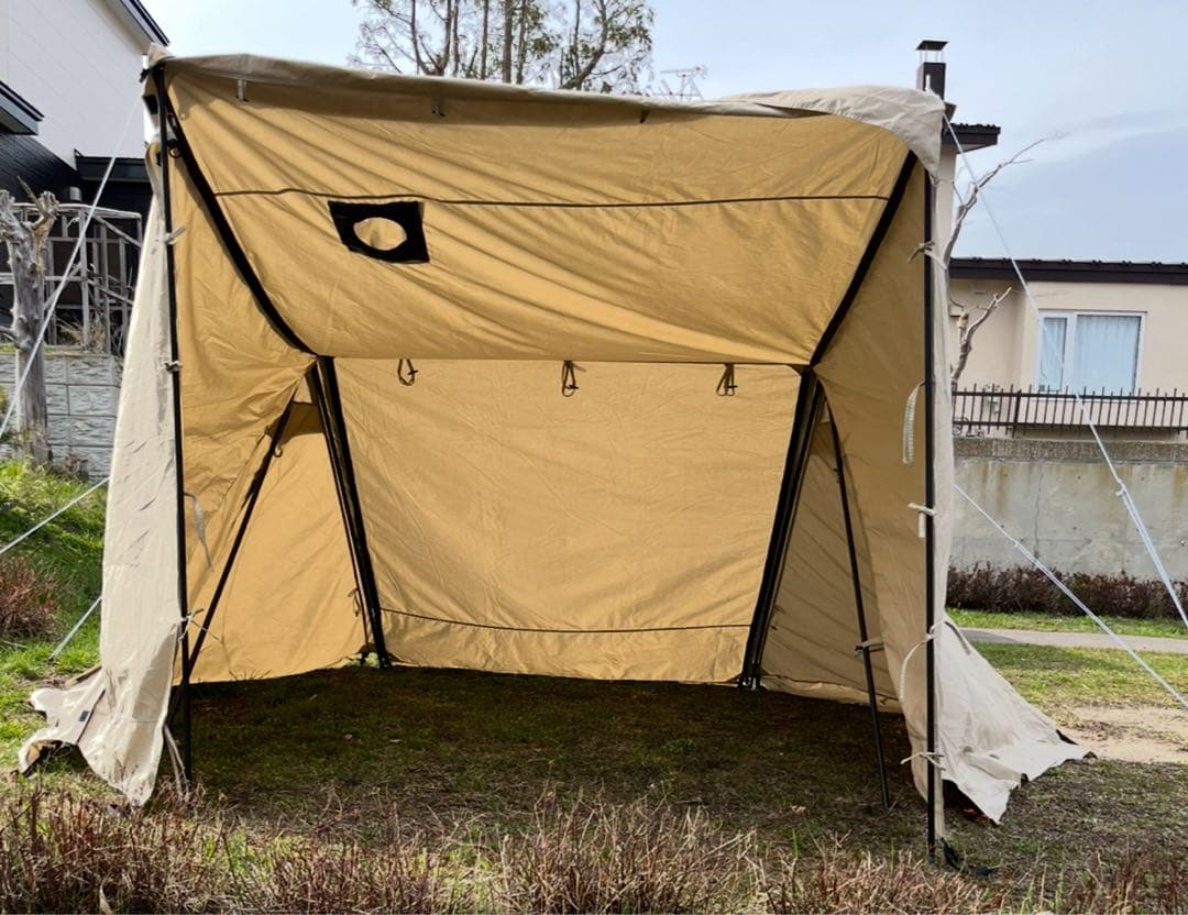 FUTUREFOX FOX-BASE EVO TC カーキ　メッシュ付前幕セット