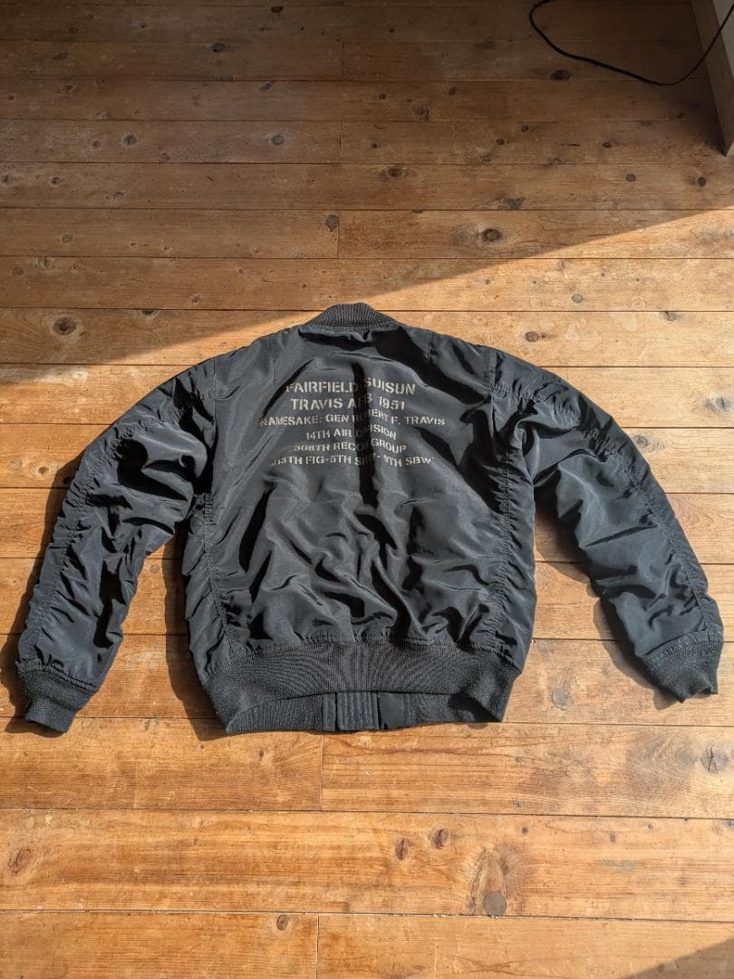 USA空軍 MA-1ジャケット ブラック