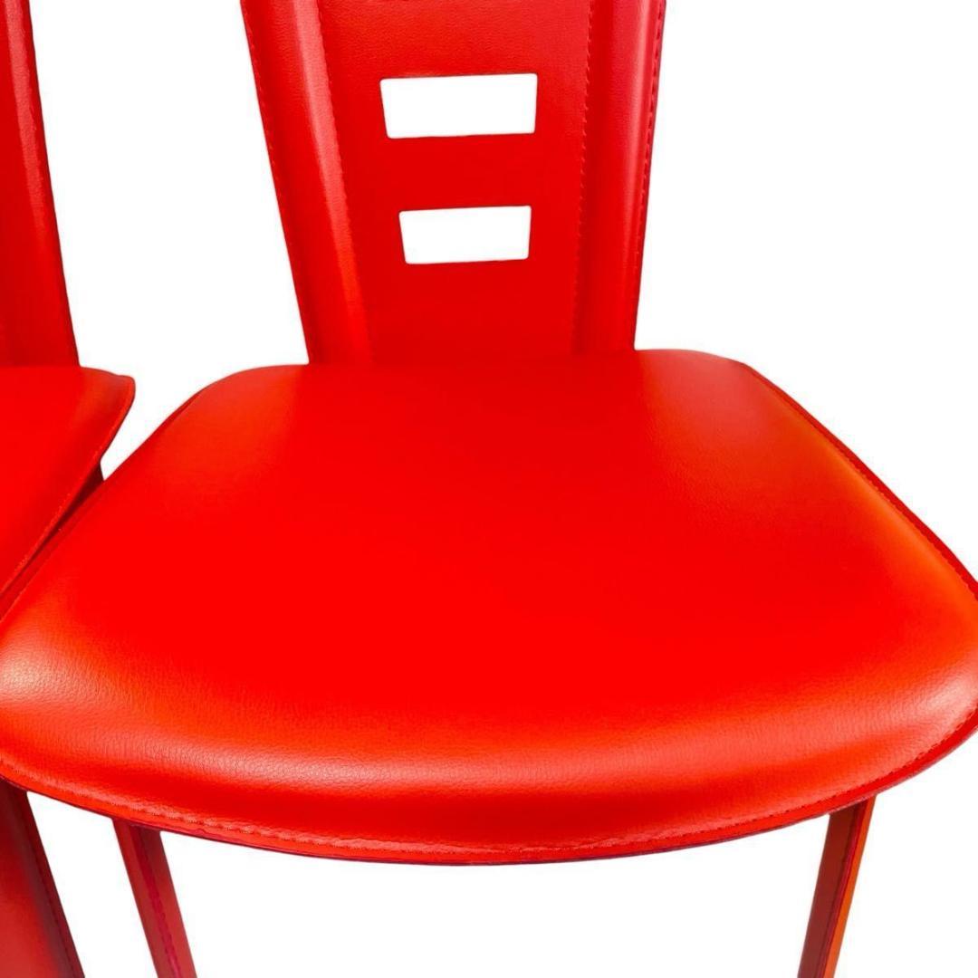 【廃盤・2脚セット】IDC大塚家具「ハイバックチェア」ミッドセンチュリー モダン