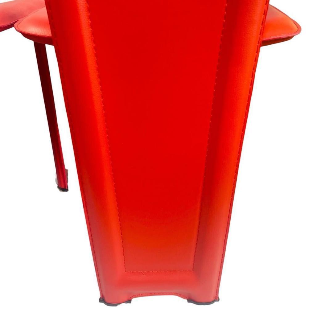 【廃盤・2脚セット】IDC大塚家具「ハイバックチェア」ミッドセンチュリー モダン