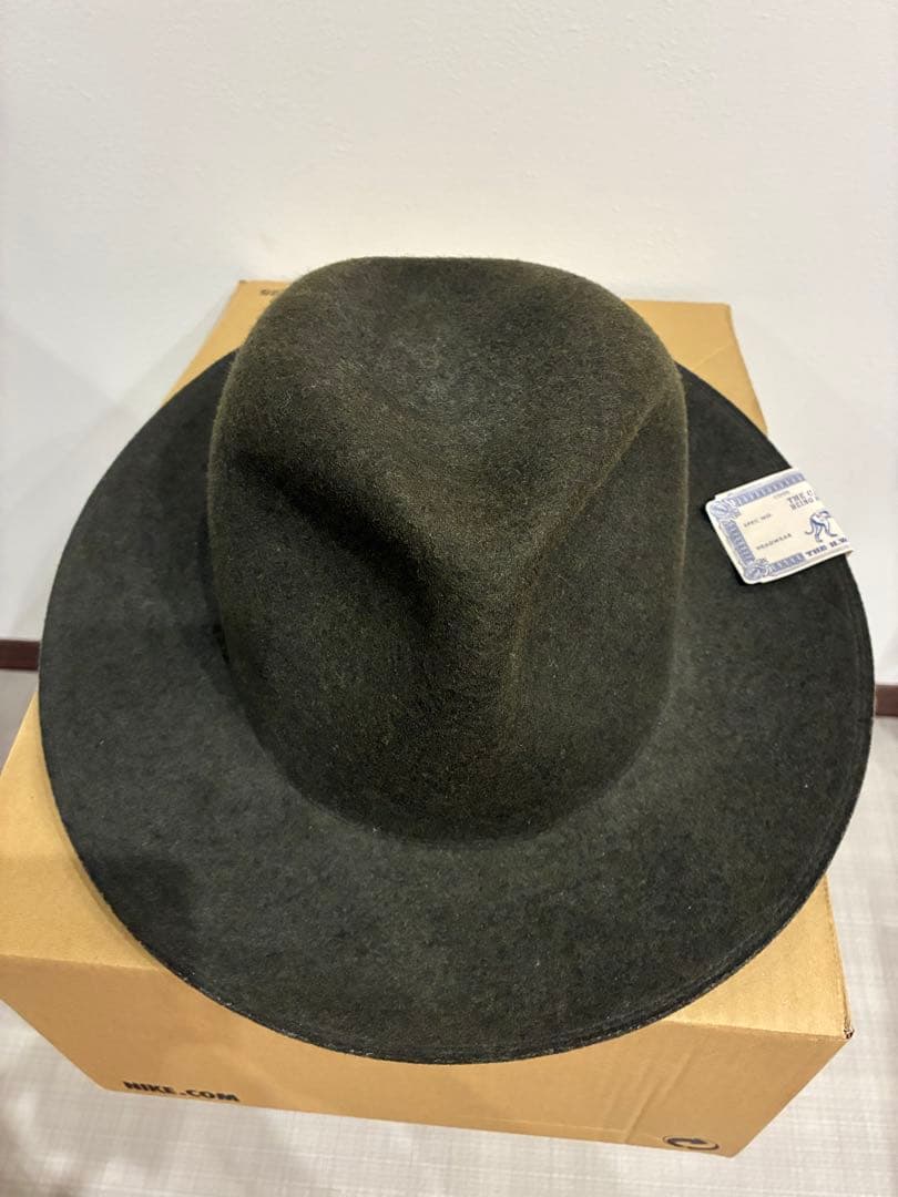【美品】HWdog&co トラベラーハット　オリーブグリーン