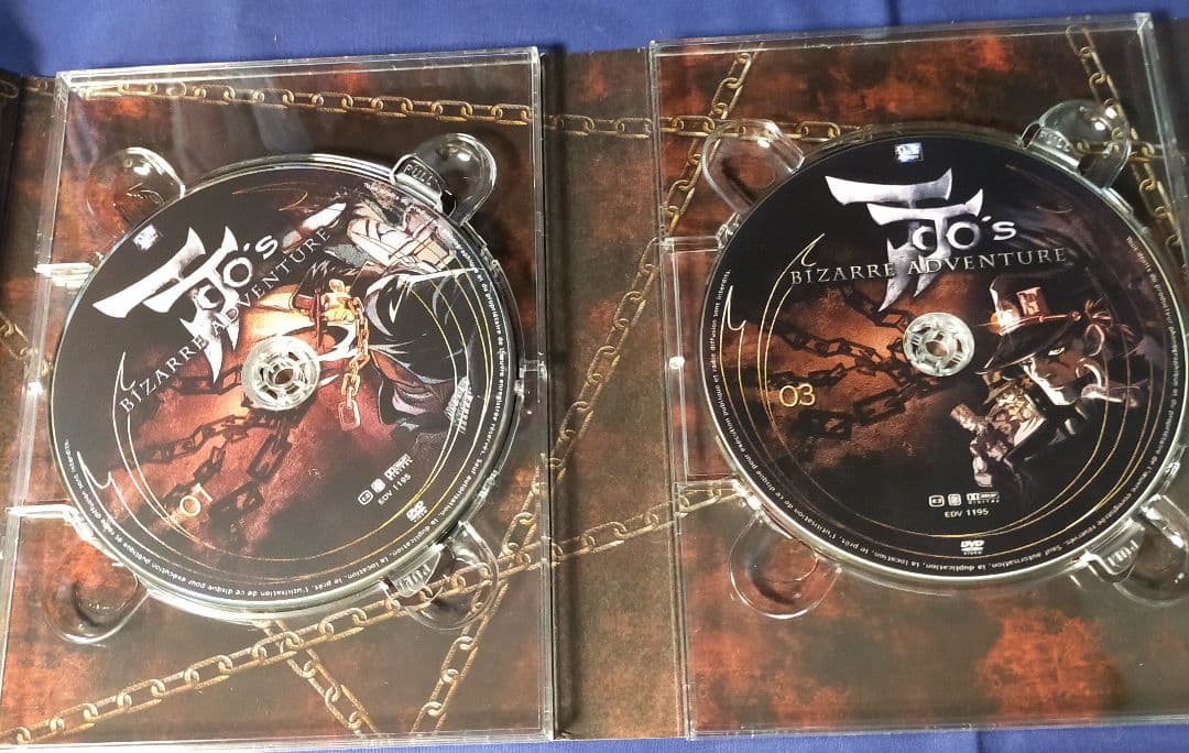 ジョジョの奇妙な冒険 第3部 コンプリート DVD BOX [フランス盤]