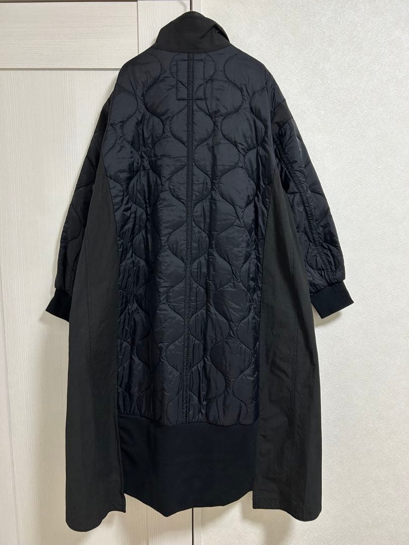 美品etsinta切替マキシミリタリーコートブラックフリークスストアBEAMS