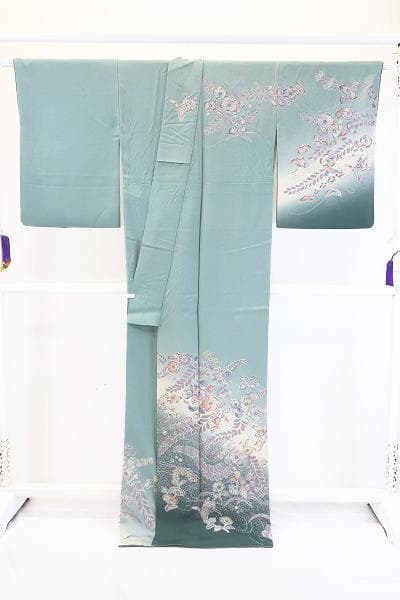 ★専用★美品 訪問着 辻が花 縮緬地 トールサイズ 身丈168cm 裄丈69