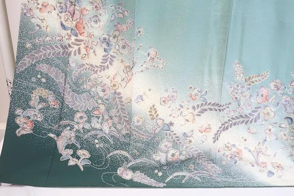 ★専用★美品 訪問着 辻が花 縮緬地 トールサイズ 身丈168cm 裄丈69