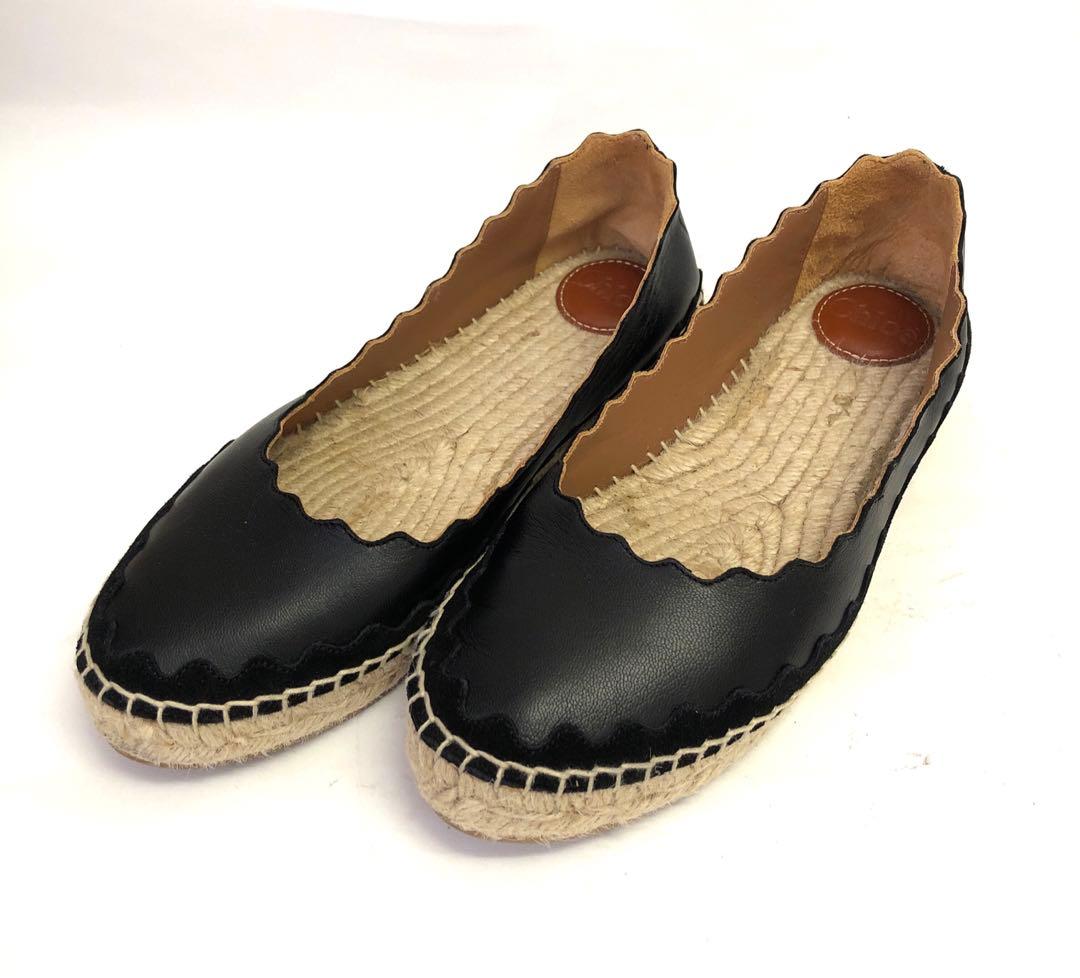 Chloe クロエ エスパドリーユ Lauren フラット シューズ 37