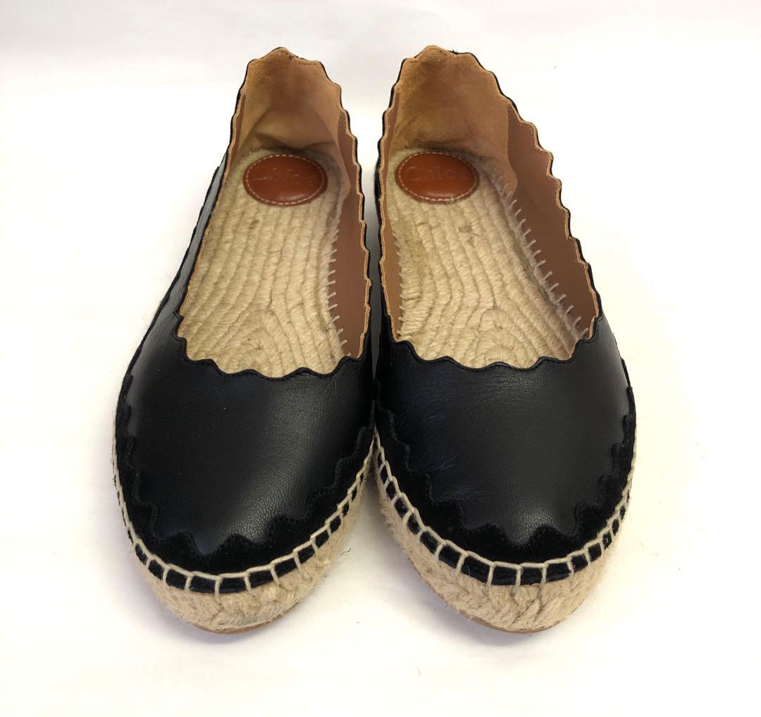 Chloe クロエ エスパドリーユ Lauren フラット シューズ 37