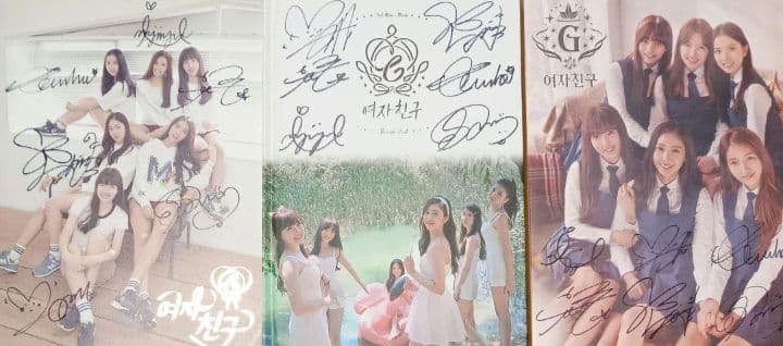 GFRIEND 学校三部作 サイン入りCD