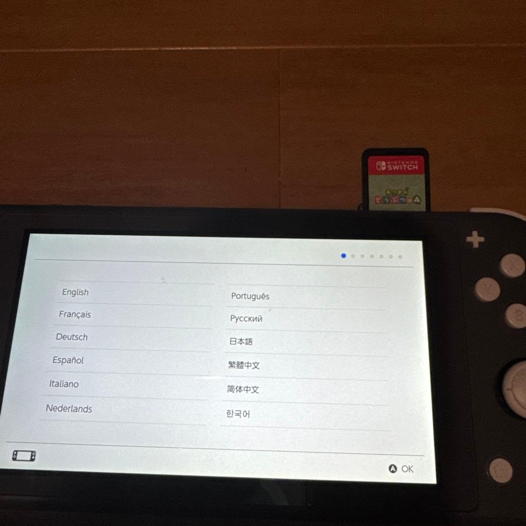 Nintendo Switch Lite グレー 本体 集まれどうぶつの森付き