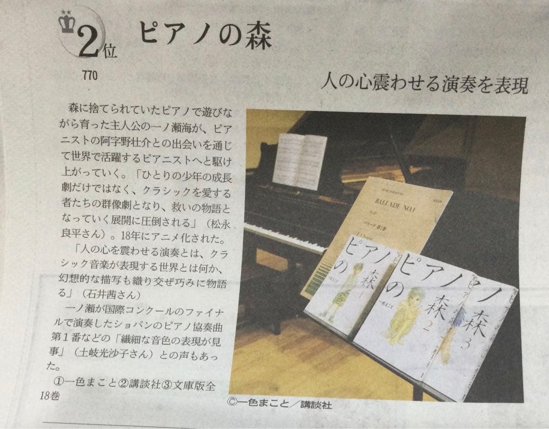 ピアノの森　1−16 18-26　21以外初版