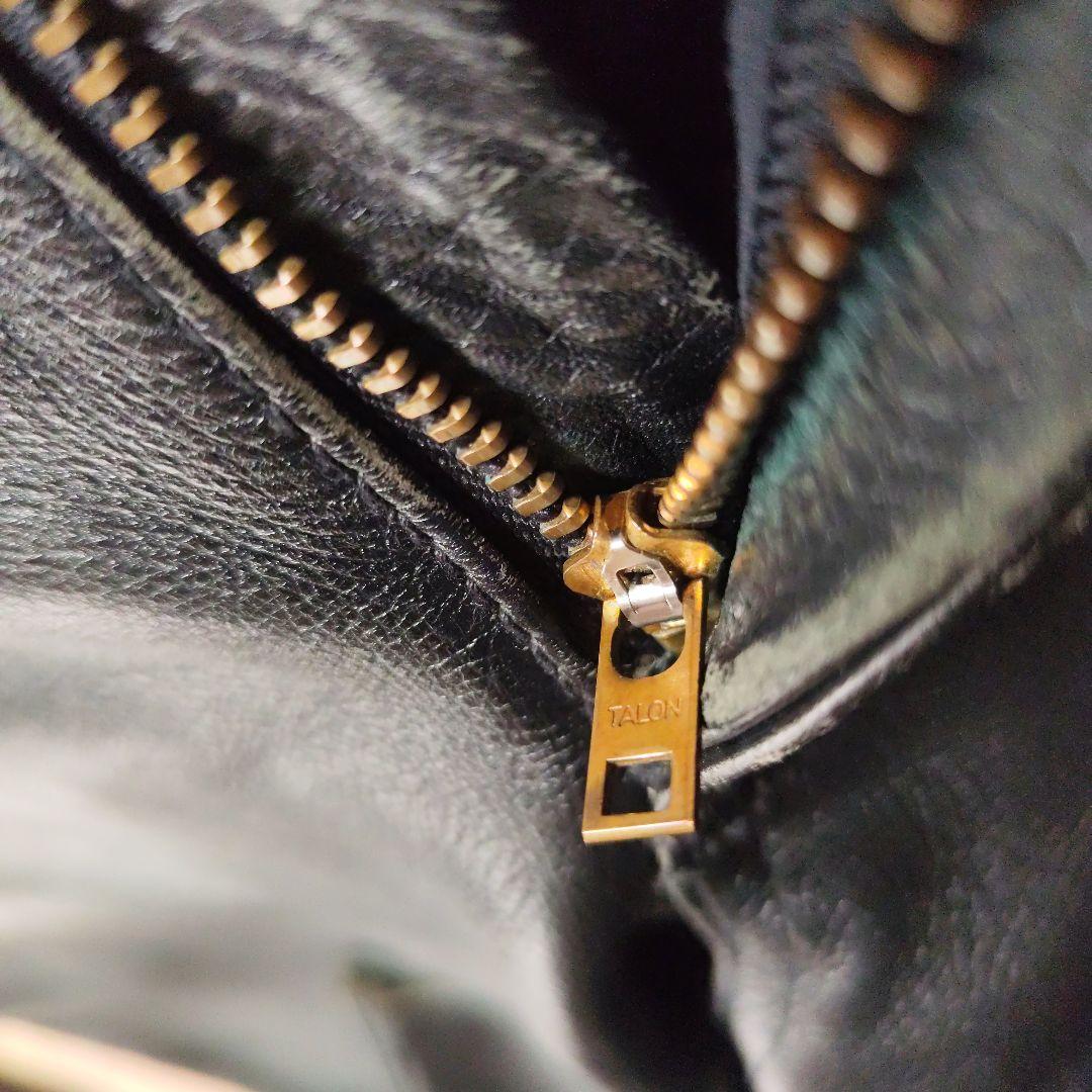 Back Drop レザーパンツ 31 ブラック