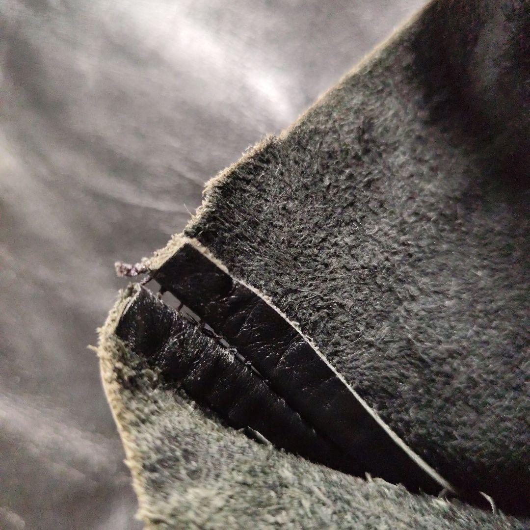 Back Drop レザーパンツ 31 ブラック