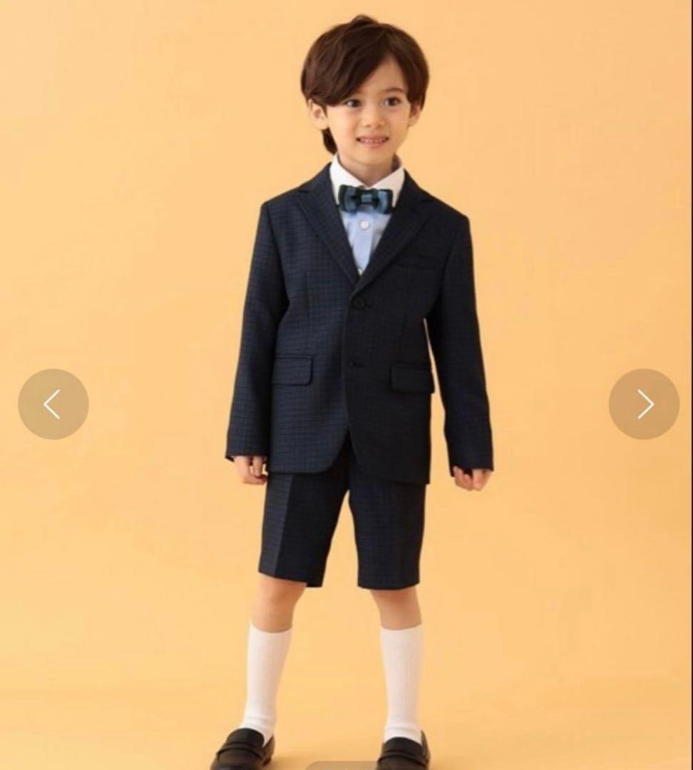 新品BEAMS mini セレモニー スーツセット男の子110cm卒園式入学式
