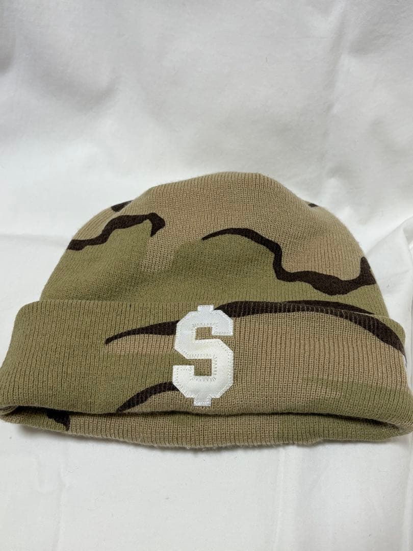 NewJeans ミンジ着用Supreme 迷彩柄 ニット帽