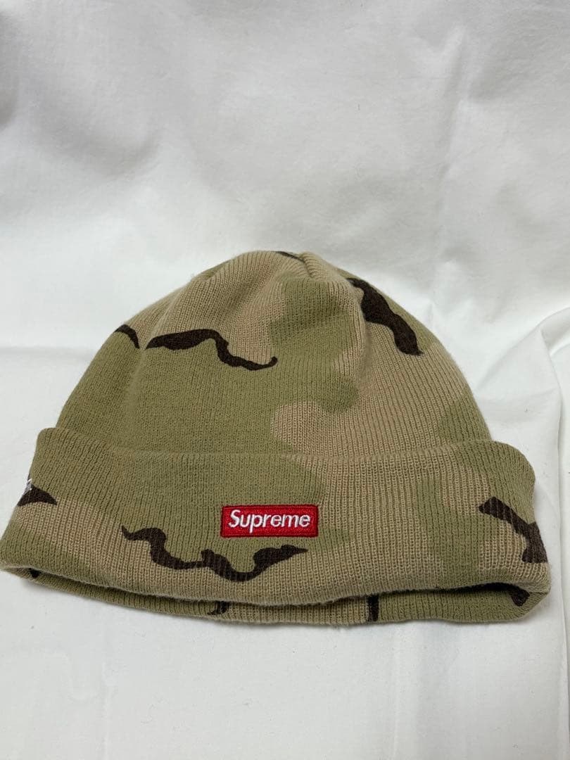 NewJeans ミンジ着用Supreme 迷彩柄 ニット帽