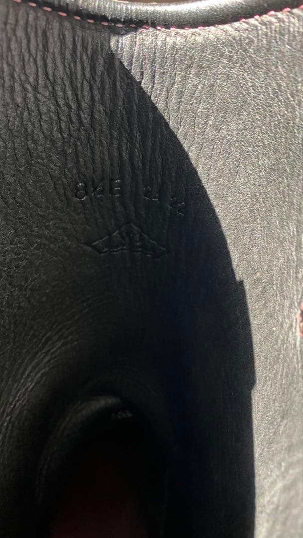 (81/2E美品22年)WESCOウエスコモリソンカスタムブラックビブラム430