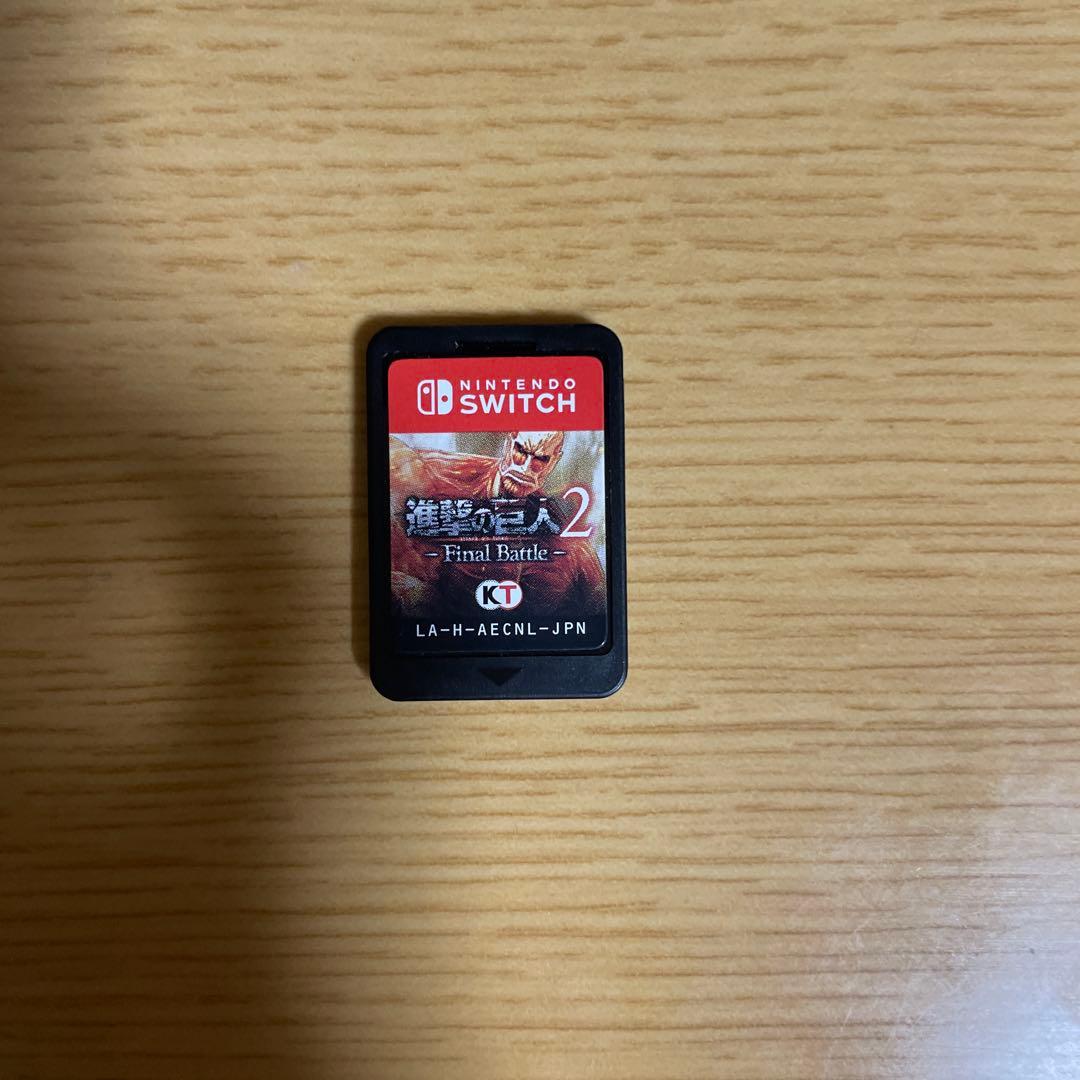 【おまけ付き】ゲームソフト　進撃の巨人ファイナルシーズン　ツムツム　マイクラ